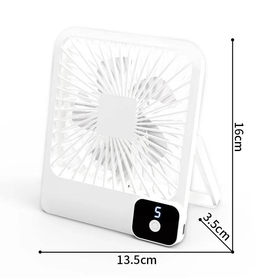 Foldable 5-Speed Desktop Fan