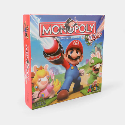 Monopoly Junior Super Mario kids board game box