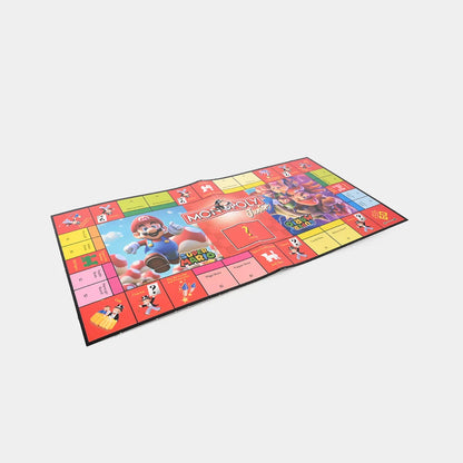 Monopoly Junior Super Mario game board